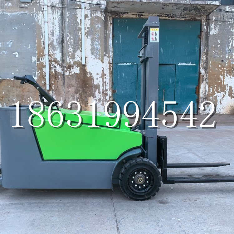 南溪区小型电动叉车1吨2吨步行站驾式电瓶堆高充电装卸车液压升降车铲车
