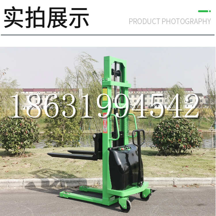 南溪区电动叉车堆高车液压铲车电瓶1吨2吨站驾步行式小型全自动叉车